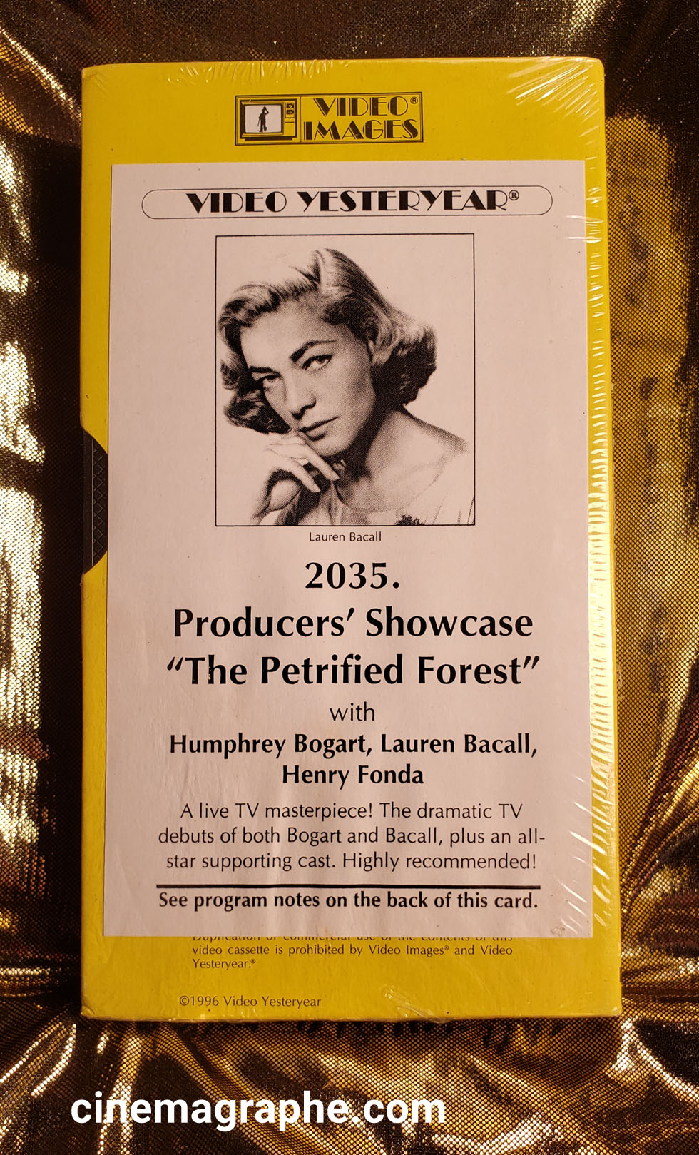 Petrified Forest with Lauren Bacall 1955
